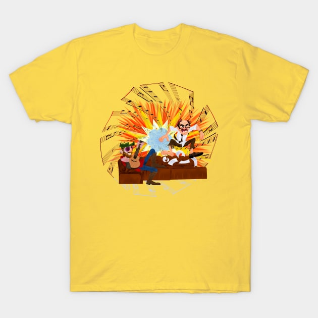 Jerry and Frank Make Music T-Shirt by NoahGinex